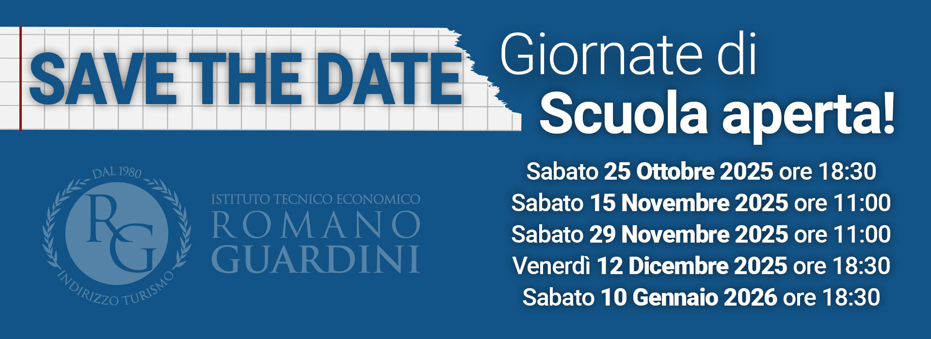 slideshow_1920x700_OPEN_DAY_2025_26 Scuole aperte romano guardini verona